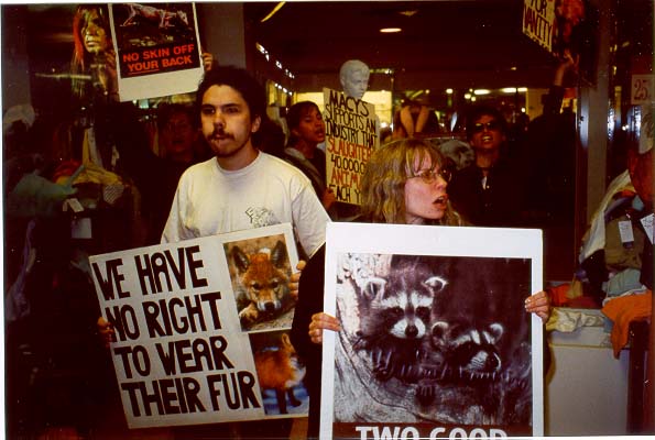 Activists in Queens staged an impromptu walk-through 